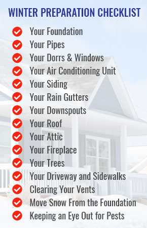 Tidewater Roofing Winter Preparation Checklist