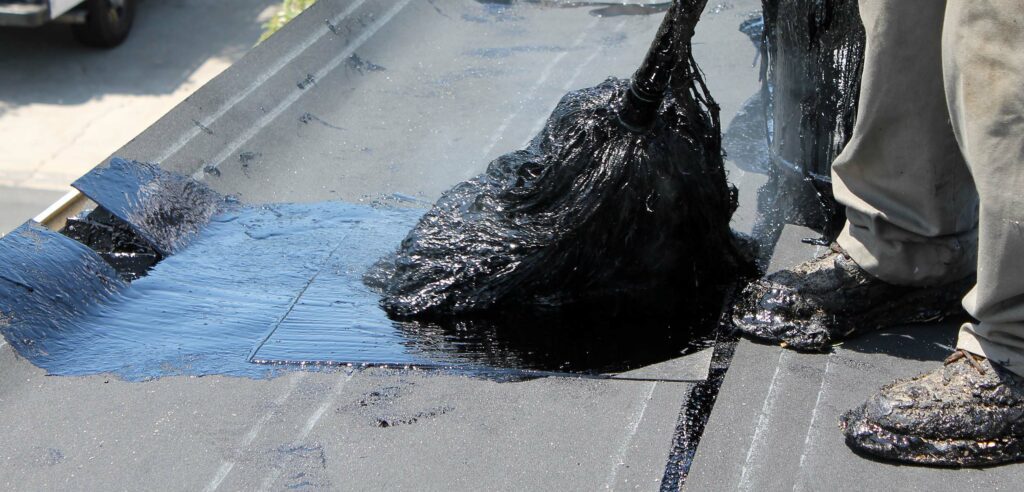 applying tar to your roof can cause issues with leaking